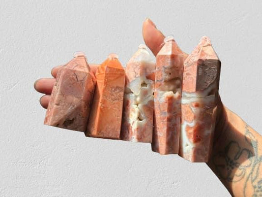 Pink Agate Tower